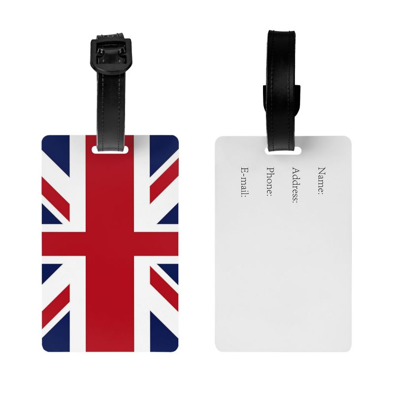 Retro Union Jack Luggage Tag w - Travel Luggage Set review and price