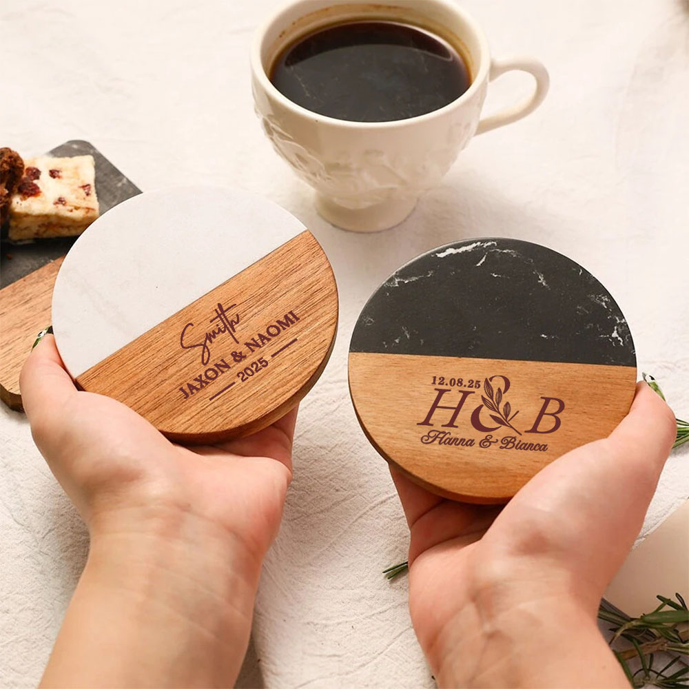Personalized Marble Coaster Se - Marble Coaster Set review and price