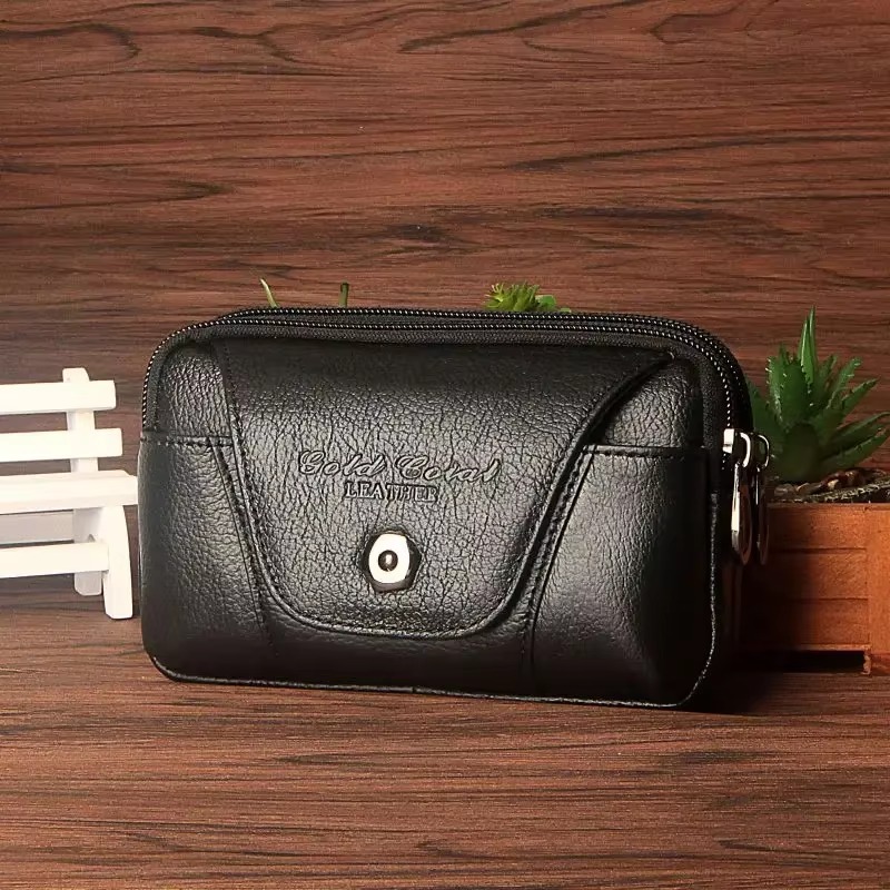 Men Genuine Leather Cell/Mobil - Leather Wallet Men review and price