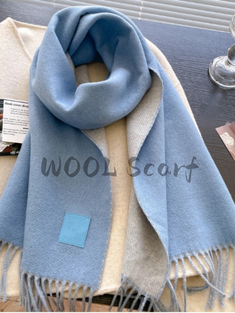 NEW Wool Winter Thick Warm Sca - Cashmere Scarf review and price