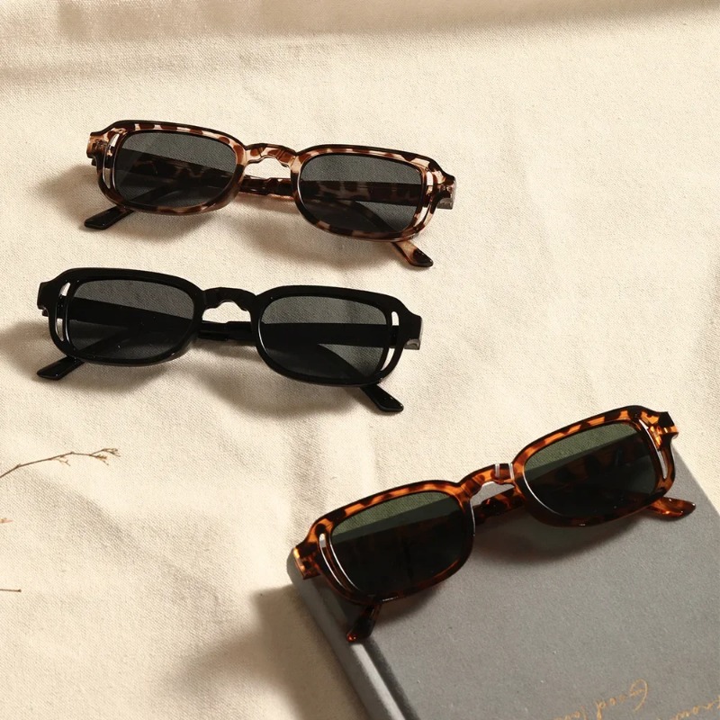 Luxurious Rectangle Sunglasses - Designer Sunglasses review and price