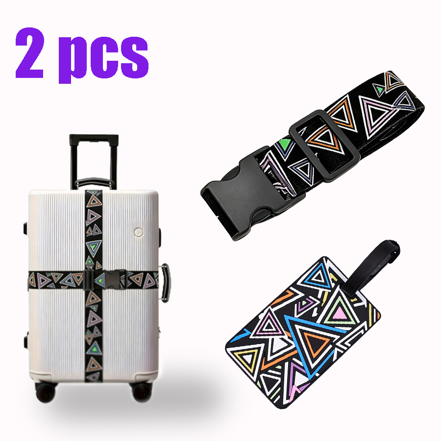 2-Piece Set of Luggage Straps  - Travel Luggage Set review and price