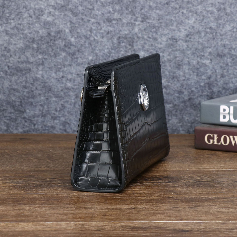 Men's Genuine Leather Clutch B - Leather Wallet Men review and price