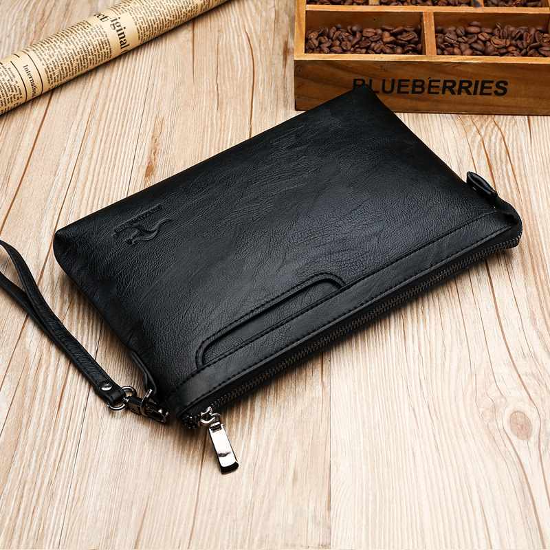 Business Clutch Bag High Quali - Leather Wallet Men review and price