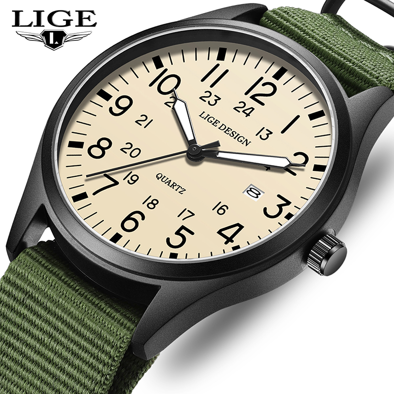 LIGE 2026 TOP NEW Quartz Wrist - Luxury Watch Men review and price