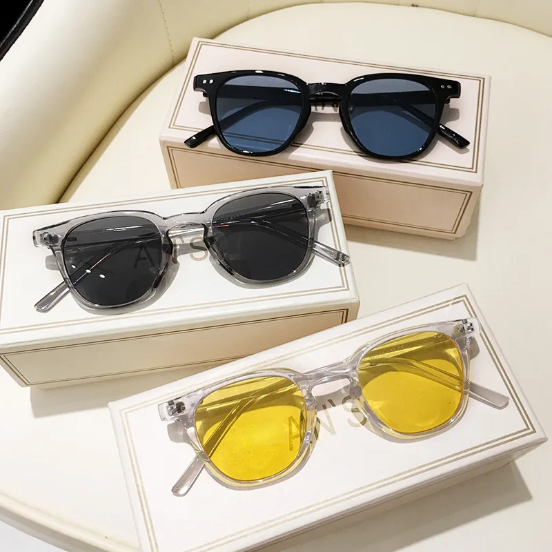 Vintage Square Grey Sunglasses - Designer Sunglasses review and price